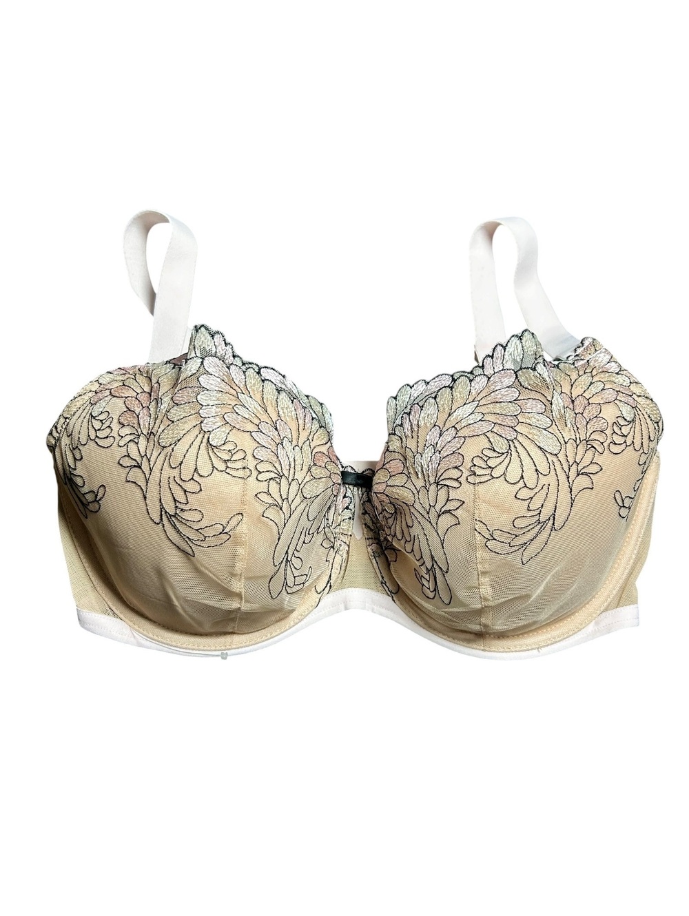 PARAMOUR 34G push up Underwired bra pink black New